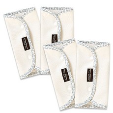 GGOOMDUBOO 孩童背帶口水巾, 復古碎花款, 4條