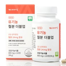 Vitamin Village 鐵質補充加強碇, 96g, 1罐