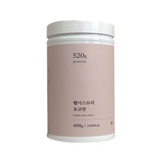 HEALTHY BROS. 大容量蛋白質補給沖泡粉 巧克力口味, 600g, 1罐