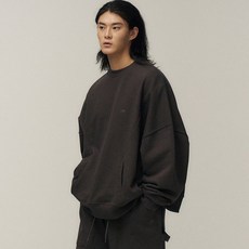 디안티플랫폼 오버핏 스웨트 셔츠 T017
