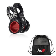 나야스타일 자전거 스템 + 전용 파우치 세트 CYYP-106PU, 블랙(스템), 1세트