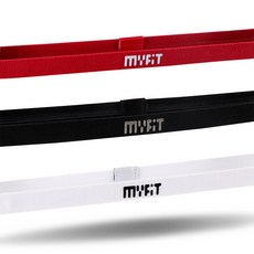 ERGATE 彈性運動頭帶 3入, 混色