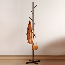 Market Plan 高級多用途空間利用立式衣架, 黑色