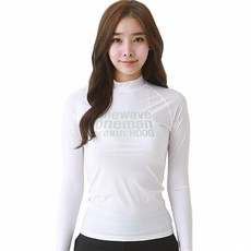 후그 여성용 레귤러핏 래쉬가드 RWL352