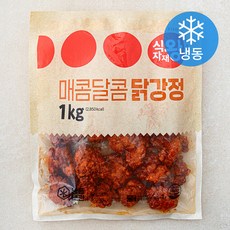 식자재왕 매콤달콤 닭강정 (냉동), 1kg, 1개