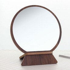 원목 심플 탁상거울 M