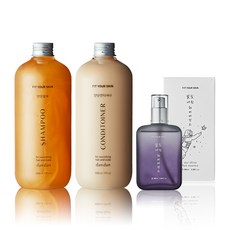 FIT YOUR SKIN Dan Dan 洗髮精 500ml+潤髮乳 500ml+星光護髮精華 100ml, 1套