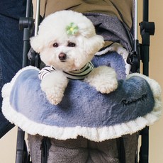 REDPUPPY Le Wecan 寵物推車防護墊, 藍灰色, 1個