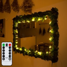 Urban LED 一般線燈串 銅線 USB型 + 遙控器, 暖白光, 1個