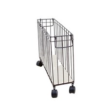 Dijikon鐵製縫隙抽屜收納置物架 500*130*350mm, 黑色的