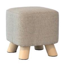 에이홈 패브릭 스툴 발받침대, 베이지
