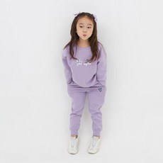 KIDSCREW 兒童閃亮花朵運動上下套裝