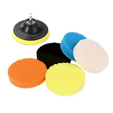 Homedecore 電鑽六角拋光墊 7件組 125mm, 單一商品