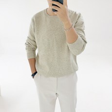 Adore Classic 男士基本款柔軟圓領針織衫
