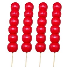 Amazing Choice 蘋果糖葫蘆模型 4入, 單一顏色