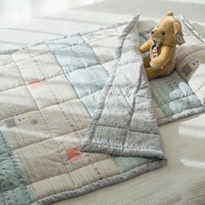 一體式午睡被子, 藍色