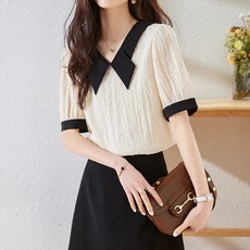 Awesomeful Rotible 撞色女衫