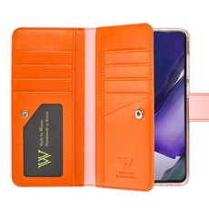 Wcase Elish 日記本錢包手機殼 + 手腕帶組合