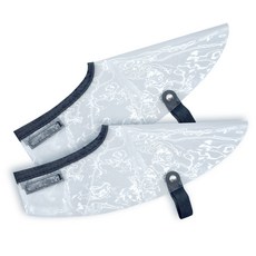 GREAGER 美髮沙龍鬆緊帶式鞋套 S, 透明, 2個