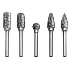 O-ON 超硬旋轉銼刀 精密機械 5件組 6MM柄徑, 1套