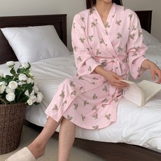 女性日常風格浴袍 Free, 小熊, 1個