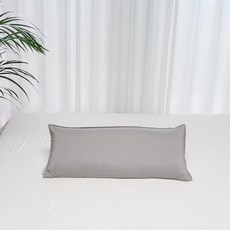 아띠블랑 아동용 양면 모달 와이드 베개, 그레이, 1개