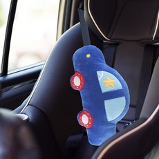 半島良品 汽車安全帶抱枕靠枕, 1個, 汽車