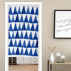 스타 물감 패턴 파티션 커튼