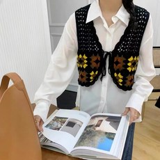 mondeuseupat 女款蝴蝶結Selly背心 MO278