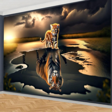 勒努 老虎畫 ALGT280