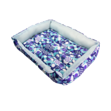 맘피스 반려동물 푹신하고 편한 쿨링 방석, 퍼플, 1개