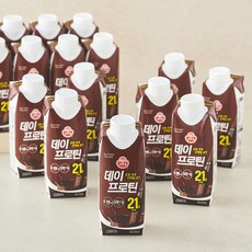 오뚜기 데이프로틴 초코, 18개, 250ml
