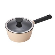 PNPOONGNYUN IH單柄湯鍋 Maree Daylight系列, 18cm, Cream Yellow