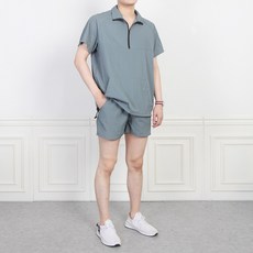 The Mind 男款 HS 短袖防風套頭風衣套裝