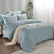 FOCA 300織100%天絲兩用被床包4件組