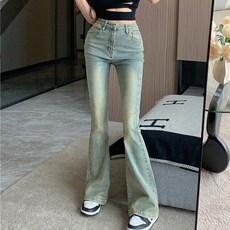 LUNA GIRL 女款Tanong靴型牛仔褲