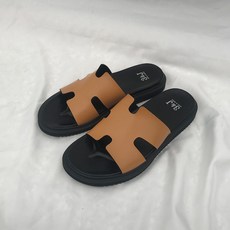 男款Off Color拖鞋 GAB_0302, 棕色的, 250