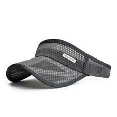 A-VIC SPORTS 全網眼透氣防紫外線登山遮陽帽, 深灰色