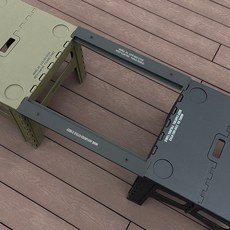 KEEP CAMPING 橋接單元 Daiso 兼容露營折疊桌 IGT 連接器, 黑色