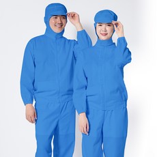 世景 男女通用衛生服 上衣 + 下衣 + 衛生帽套組