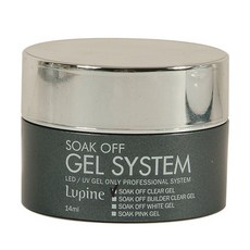 Lupine Nail 透明凝膠 LED&UV 可卸式全凝膠, 單一顏色, 1個