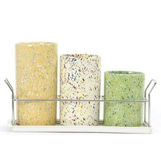 Paul Marken Stella 陶瓷三格餐具筒組, 1組, 混色