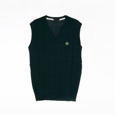 青少年菱形校服背心