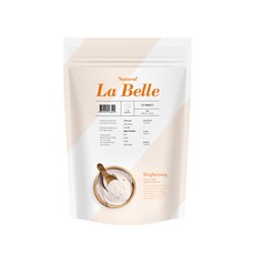 ELMOLU Natural La Belle亮白軟膜粉 1000g, 1件, 1個