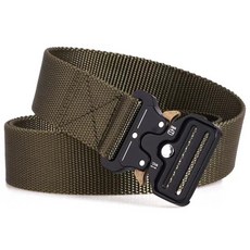 blacknu 修身款尼龍運動腰帶, 02 棕色