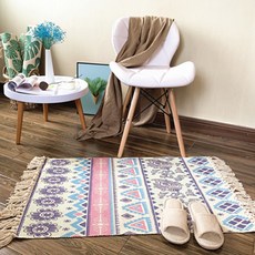 위더홈 에스닉 테마 패브릭 카페트