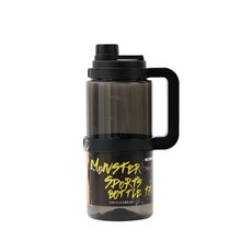 Monster Tritan 運動水壺, 黑色, 1.7L