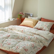 바자르 모로코 광목워싱 차렵이불베개세트