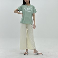 안다로미 여성용 링거벨 롱팬츠