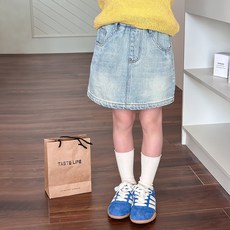 Starbean 女童基本款牛仔裙